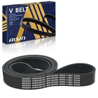 AISIN Serpentine Belt for 1993-1995 Peterbilt 357