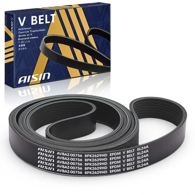 AISIN Serpentine Belt for 2007 Crane Carrier Centurion