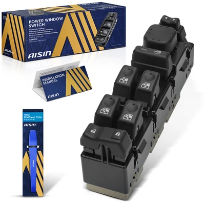AISIN Master Power Window Switch for 2007 GMC Sierra 3500 Classic