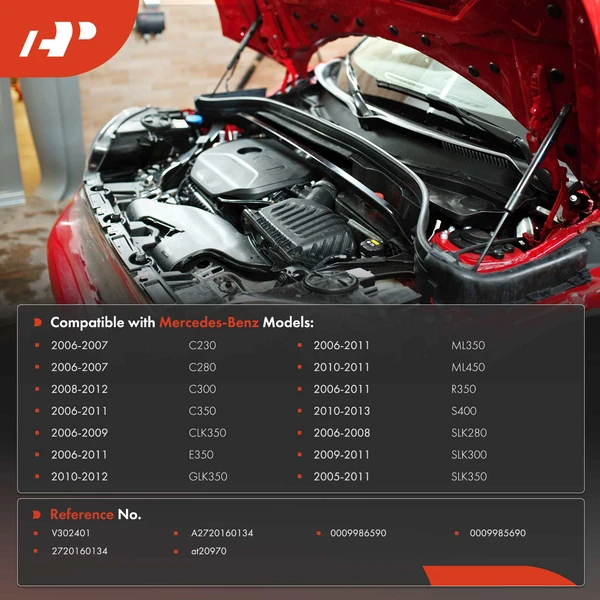 A-Premium APOWS025 Crankcase Ventilation Hose kit