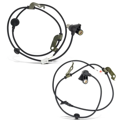 2 Pcs Rear ABS Wheel Speed Sensors