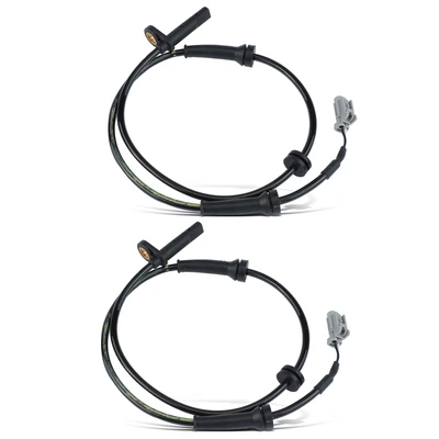 2 Pcs Front Driver & Passenger ABS Wheel Speed Sensor