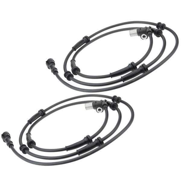 2 Pcs Front Driver & Passenger ABS Wheel Speed Sensor for 1993-1998 Jeep Grand Cherokee