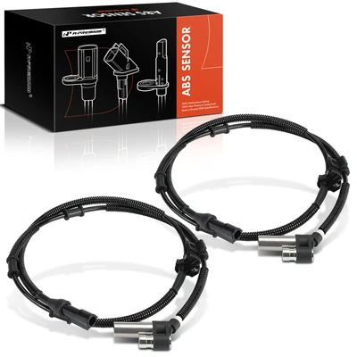 2 Pcs Front ABS Wheel Speed Sensor