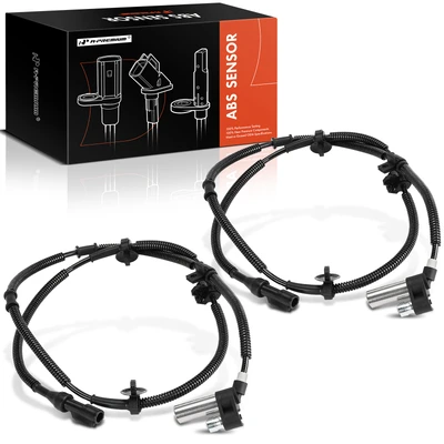 2 Pcs Front ABS Wheel Speed Sensor