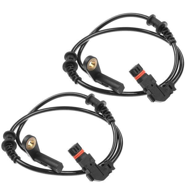 2 Pcs Front Driver & Passenger ABS Wheel Speed Sensor for 2005-2011 Mercedes-Benz SLK350
