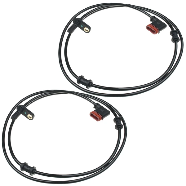 2 Pcs Rear Driver & Passenger ABS Wheel Speed Sensor for 2003-2009 Mercedes-Benz E500