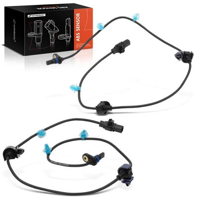 2 Pcs Rear ABS Wheel Speed Sensor