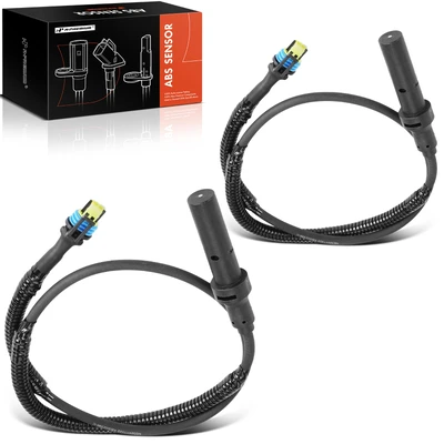 2 Pcs Rear ABS Wheel Speed Sensor