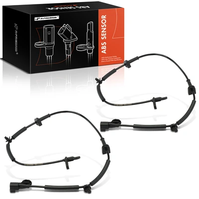 2 Pcs Front ABS Wheel Speed Sensor