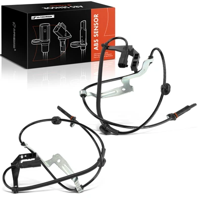 2 Pcs Front ABS Wheel Speed Sensor