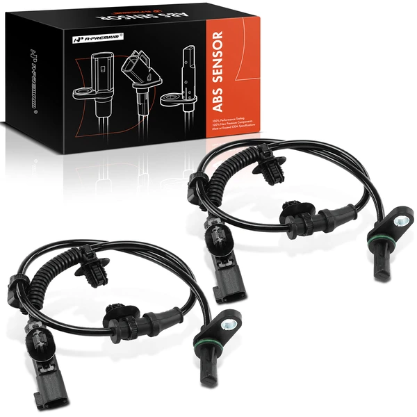 2 Pcs Rear ABS Wheel Speed Sensor for Ford Ranger 2019-2023