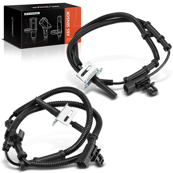 2 Pcs Rear ABS Wheel Speed Sensor for 2018 Chevrolet Express 4500