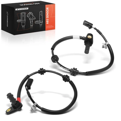 2 Pcs Rear Driver & Passenger ABS Wheel Speed Sensors