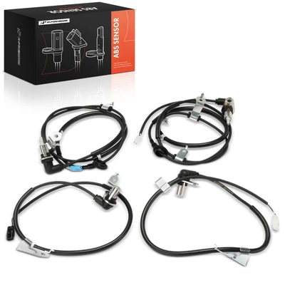 4 Pcs Front & Rear ABS Wheel Speed Sensor