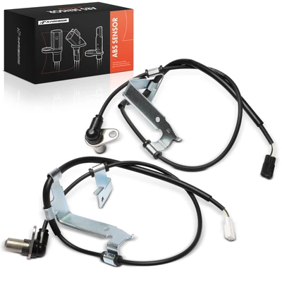 2 Pcs Front ABS Wheel Speed Sensor