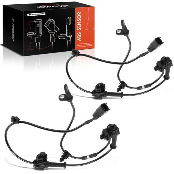 2 Pcs Front ABS Wheel Speed Sensor for Mazda CX-5 2017-2020