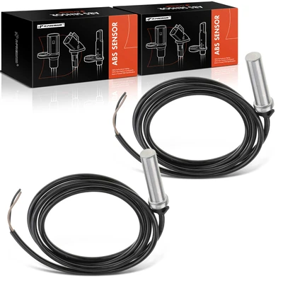 2 Pcs Rear Right Passenger Side ABS Wheel Speed Sensor