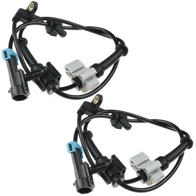 2 Pcs Front Driver & Passenger ABS Wheel Speed Sensor