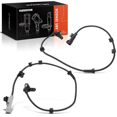 2 Pcs Front ABS Wheel Speed Sensor