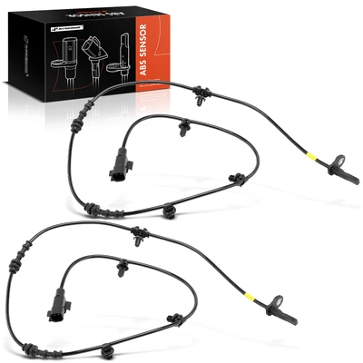 2 Pcs Front ABS Wheel Speed Sensor