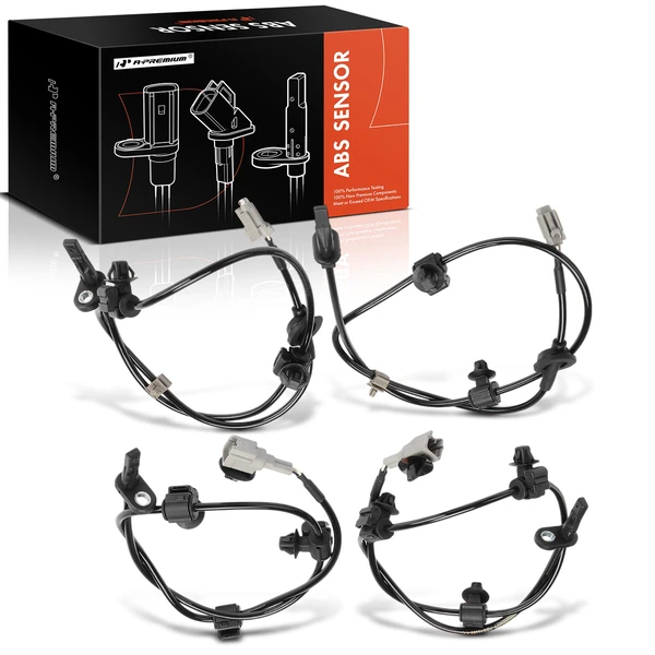 4 Pcs Front & Rear ABS Speed Sensor for 2019-2020 Subaru Ascent