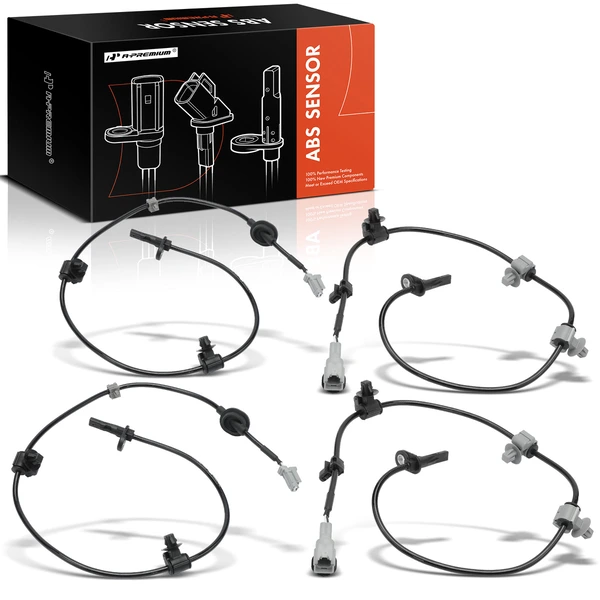 4 Pcs Front & Rear ABS Wheel Speed Sensor for 2019-2020 Subaru Forester