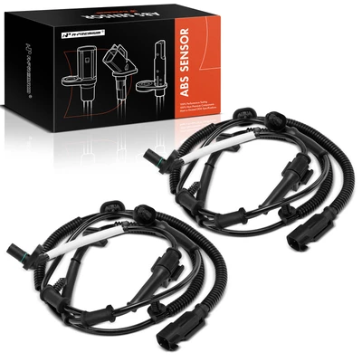 2 Pcs Front ABS Wheel Speed Sensor