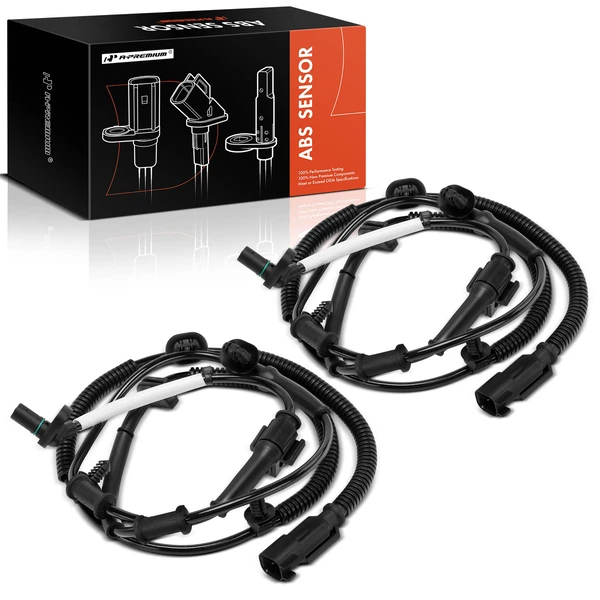 2 Pcs Front ABS Wheel Speed Sensor for 2017-2019 Ford F-550 Super Duty