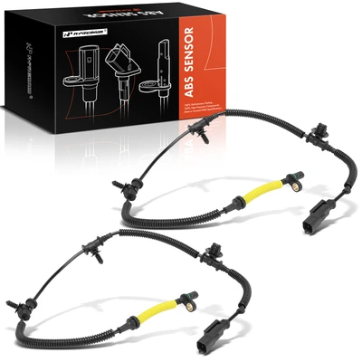 2 Pcs Rear ABS Wheel Speed Sensor