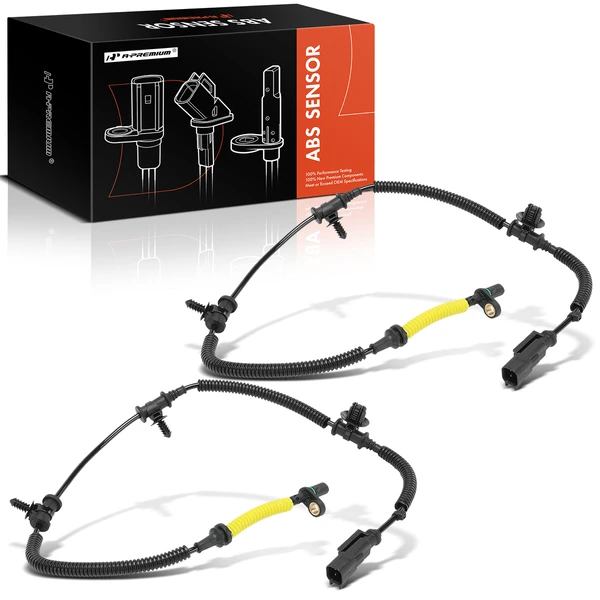 2 Pcs Rear ABS Wheel Speed Sensor for 2017-2023 Chrysler Pacifica