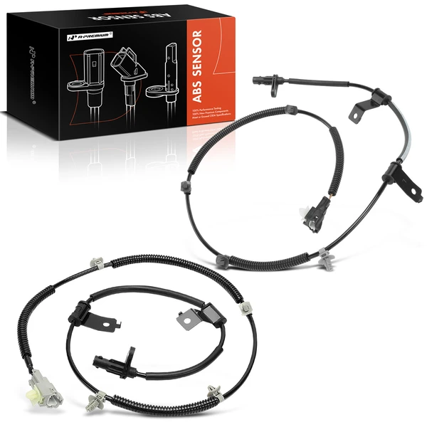 2 Pcs Rear ABS Wheel Speed Sensor for Kia Borrego EX LX 2009 4.6L 3.8L