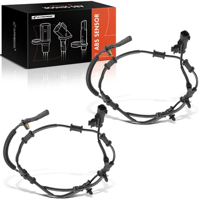 2 Pcs Rear ABS Wheel Speed Sensor