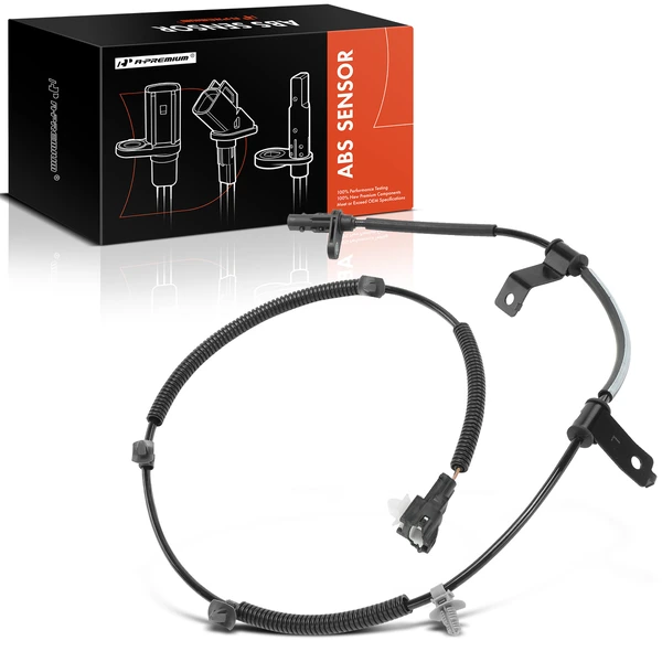 Rear Driver ABS Wheel Speed Sensor for Kia Borrego EX LX 2009 V8 4.6L V6 3.8L