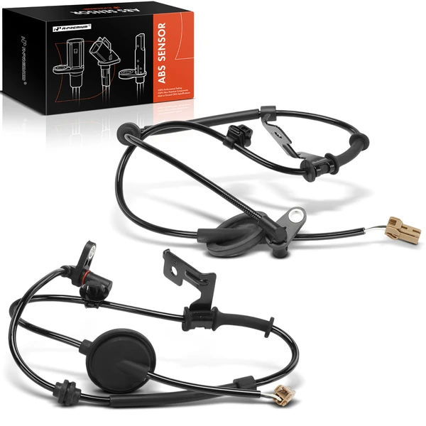 2 Pcs Rear Driver & Passenger ABS Wheel Speed Sensor for Kia Rio 2012-2017