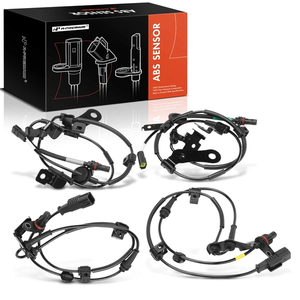 4 Pcs Front & Rear ABS Wheel Speed Sensor for Kia Sportage 2017-2020 SUV