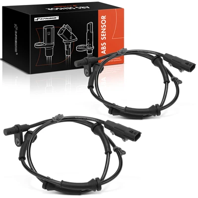 2 Pcs Rear ABS Wheel Speed Sensor
