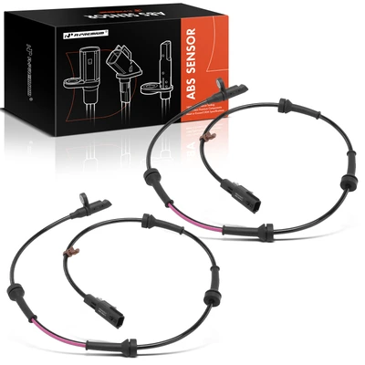 2 Pcs Rear ABS Wheel Speed Sensor