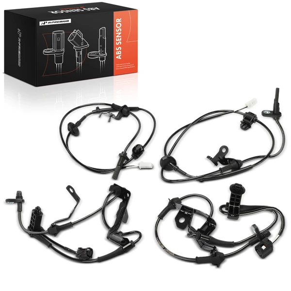 4 Pcs Front and Rear ABS Wheel Speed Sensor for Mazda MX-5 Miata 2016-2019