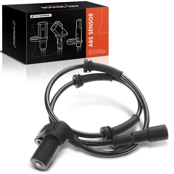 Rear Passenger ABS Wheel Speed Sensor for 1996-1997 1999-2004 Volkswagen EuroVan