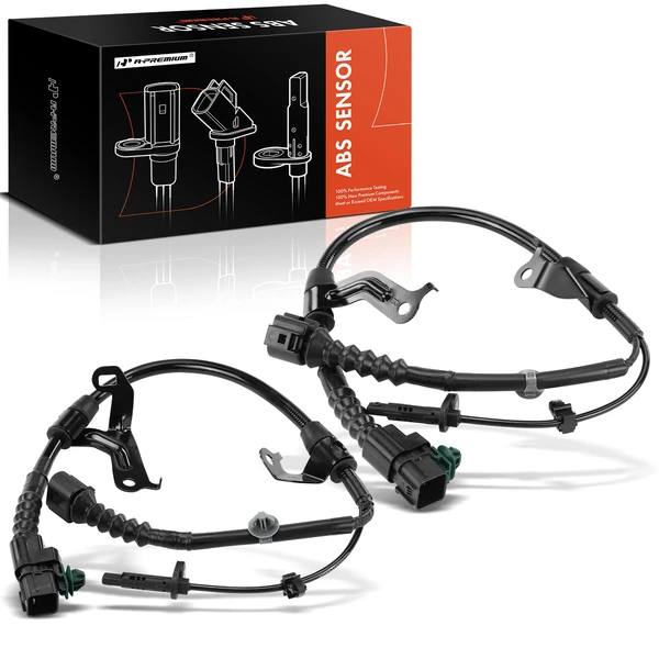 2 Pcs Rear ABS Wheel Speed Sensor for 2017-2019 Honda Civic