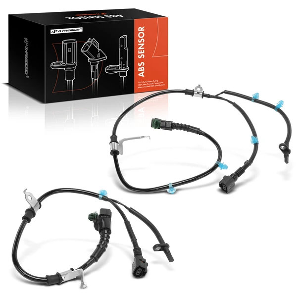 2 Pcs Rear ABS Wheel Speed Sensor for Honda HR-V 2016-2020