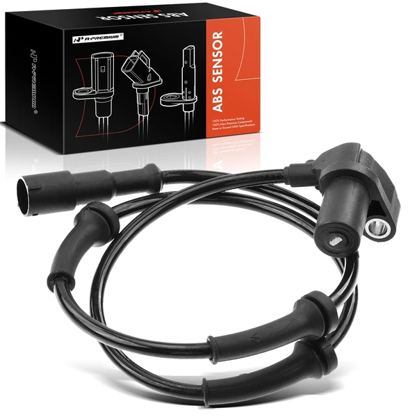 Rear Driver ABS Wheel Speed Sensor for Volkswagen EuroVan 1996-1997 1999-2004