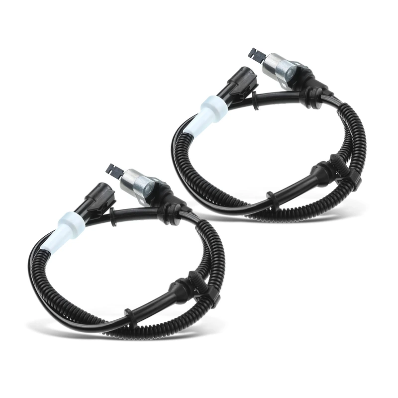 2 Pcs Front Driver & Passenger ABS Wheel Speed Sensor for Ford Crown Victoria 98-02