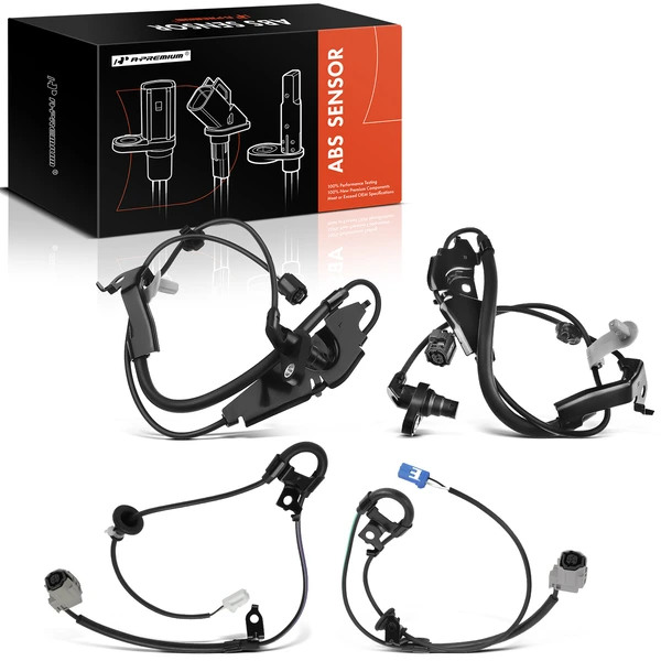 4 Pcs Front & Rear ABS Wheel Speed Sensor for 2013-2018 Lexus ES300h