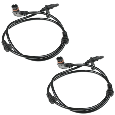 2 Pcs Front ABS Wheel Speed Sensor