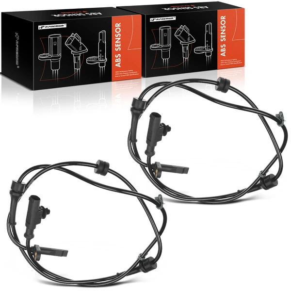 2 Pcs Front Driver & Passenger ABS Wheel Speed Sensor for 2007-2012 Nissan Versa