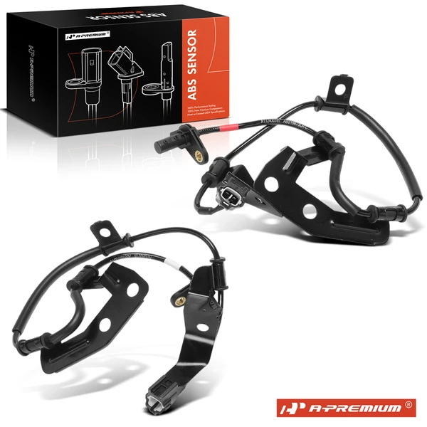 2 Pcs Rear Driver & Passenger ABS Wheel Speed Sensor for Hyundai Santa Fe 2013-2018