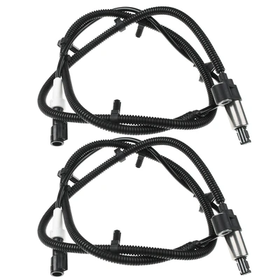 2 Pcs Rear Driver & Passenger ABS Wheel Speed Sensor