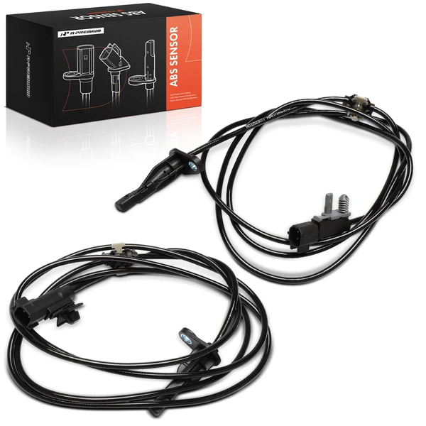 2 Pcs Rear Driver & Passenger ABS Wheel Speed Sensor for 2019 GMC Sierra 1500